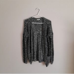 Garage Black and Gray Cardigan. Size XS-S